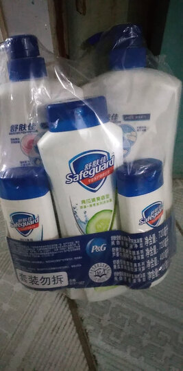 舒肤佳沐浴露金银花/菊花自然爽洁720ml(沐浴乳 清凉健肤 无皂基 新老包装随机发货) 晒单图