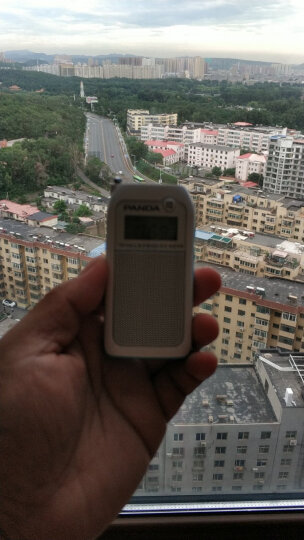 熊猫（PANDA）6203锂电二波段收音机 小型袖珍便携式插卡迷你音响 老人半导体（白色） 晒单图