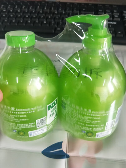 蓝月亮 清洁温和 清爽润泽洗手液(野菊花)500g瓶+500g瓶装补充装 晒单图