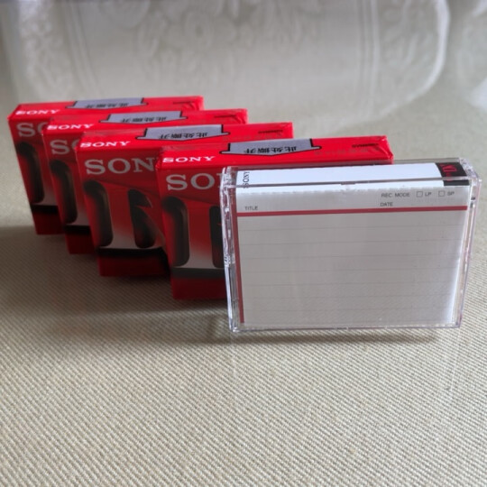 索尼（SONY） DV带 数码摄像机磁带 Mini DV磁带 老式录像带 DV60带 3盘 晒单图