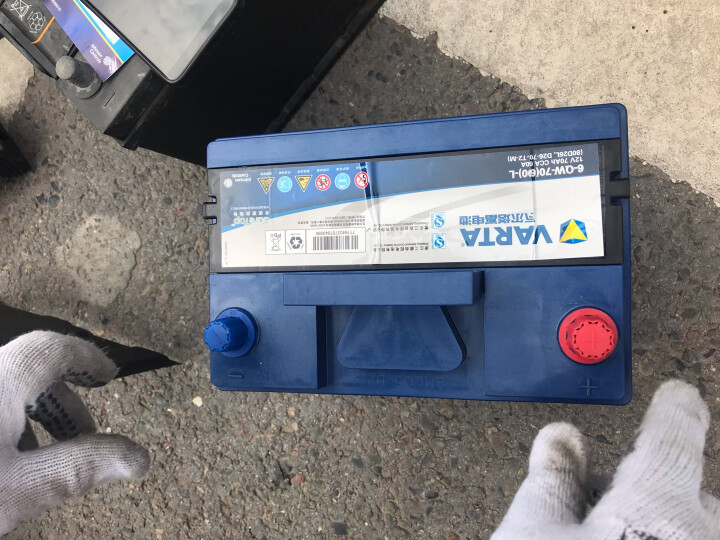 瓦尔塔（VARTA）汽车电瓶蓄电池 蓝标80D26L 现代吉利马自达奔腾长城比亚迪三菱 晒单图