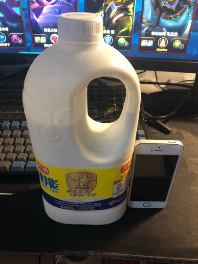 光明 健能 原味桶装 1.25kg 酸奶酸牛奶风味发酵乳 晒单图