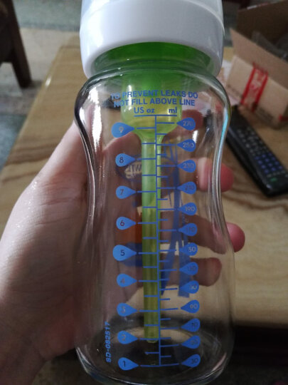 布朗博士(DrBrown’s)奶瓶 新生婴儿奶瓶 宽口径玻璃防胀气奶瓶270ml(自带0-3个月奶嘴)早安晶彩版 晒单图