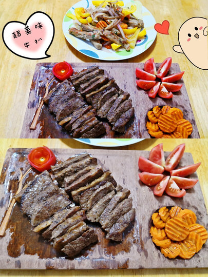 春禾秋牧 西冷牛排 200g 谷饲AAA级安格斯牛肉 进口原切牛排 健身推荐 含料包 晒单图