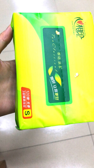 心相印抽纸 茶语丝享系列3层150抽面巾纸*24包纸巾(小规格整箱销售) 晒单图