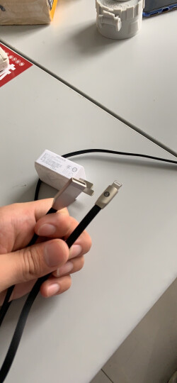 毕亚兹苹果充电器套装 2A充电头+USB-A锌合金苹果数据线1.2米 支持iPhone8-14/iPad Air Mini /Air Pods 晒单图