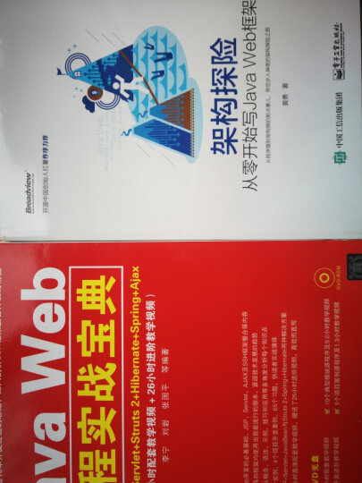 Java Web整合开发王者归来+Java Web整合开发实战（套装共2册 附光盘） 晒单图