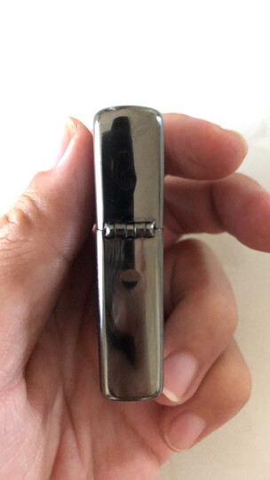 之宝(Zippo)打火机套装礼盒 黑冰150ZL(火机+小油133ml+火石6粒装)煤油防风火机 晒单图