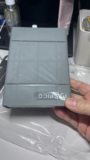 奥睿科（ORICO）3.5英寸硬盘收纳保护盒 防潮/防震/耐压台式机硬盘保护套保护包 带标签 五色套装PHX35-5C 晒单图