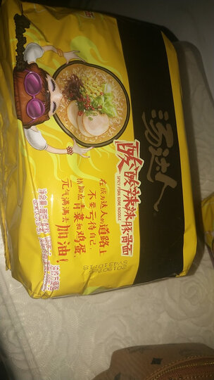 统一 方便面 汤达人 酸酸辣辣豚骨味方便面 五连包 晒单图