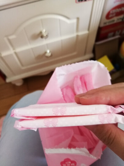 高洁丝Kotex 少女肌240mm2包*18片 日用棉柔丝薄卫生巾 晒单图