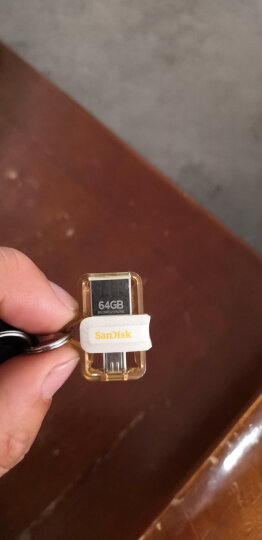 闪迪 （SanDisk） 64GB Micro USB3.0 U盘 DD3酷捷 香槟金色 读速150MB/s 安卓手机平板三用 便携APP管理软件 晒单图