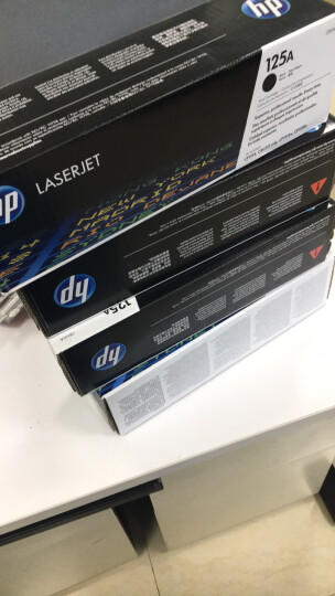 惠普（HP） CB540AD HP 125A LaserJet 黑色硒鼓双套装 （适用LaserJet CP1515n/CP1518ni/CP1215/CM1312） 晒单图