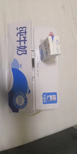 三元 小方白纯牛奶 250ml*24礼盒装(新老包装交替发货) 晒单图