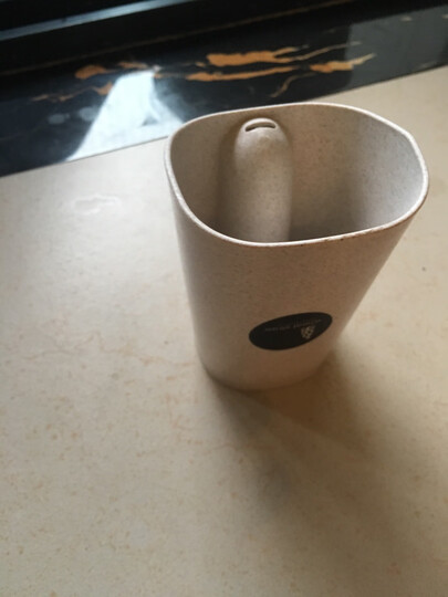 神奇牙刷创意环保小麦秸秆漱口杯 晒单图