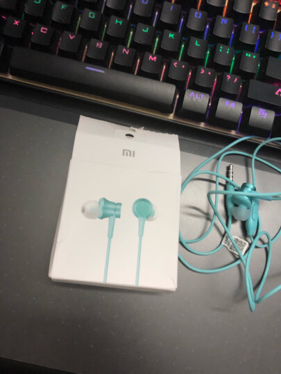 小米（MI）活塞耳机 清新版 蓝色 入耳式手机耳机 通用耳麦 晒单图