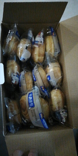 三只松鼠手撕面包 饼干蛋糕零食大礼包酵母面包早餐口袋软面包礼盒 1000g/盒 晒单图