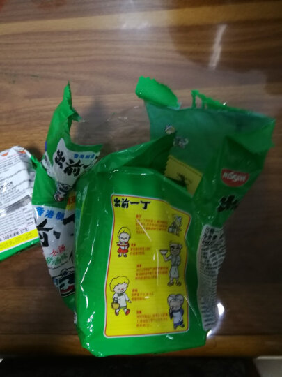 出前一丁日清 进口方便面 九州猪骨汤味 五连包*100g  泡面袋速食煮面 晒单图