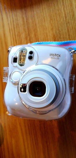 富士instax立拍立得 一次成像相机 mini25 白色 晒单图