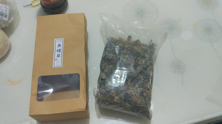 世斛堂 鱼腥草干货中药材折耳根可泡茶煮水泡水侧耳根凉茶叶子干茎四川新鲜鱼腥草茶 100克 晒单图