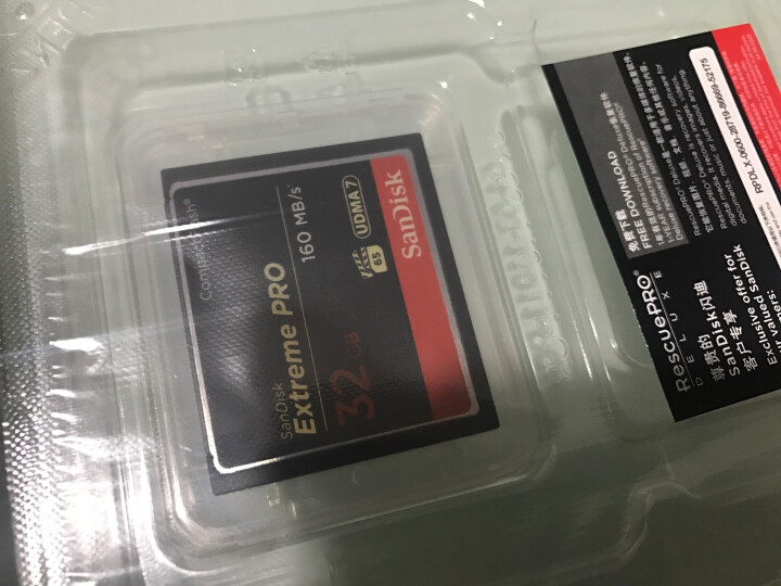 闪迪（SanDisk）64GB CF（CompactFlash）存储卡 高级单反相机内存卡 UDMA7 4K 至尊超极速版 读速160MB/s 晒单图