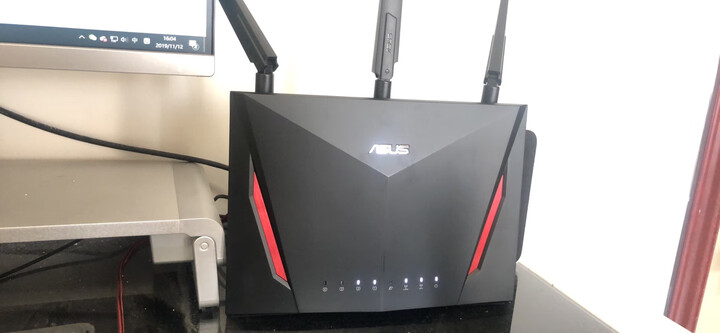 华硕(ASUS)RT-AC1900P无线路由器双频全千兆低辐射/游戏路由/RT-AC68U升级版/90天三端游戏加速 晒单图