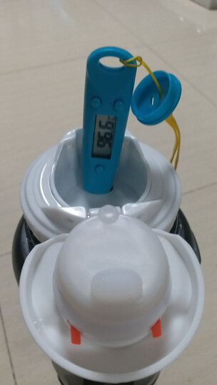 慕厨(Momscook) 焖烧罐焖烧杯304不锈钢保温饭盒真空防漏防溢焖烧壶500ml 粉蓝色 晒单图