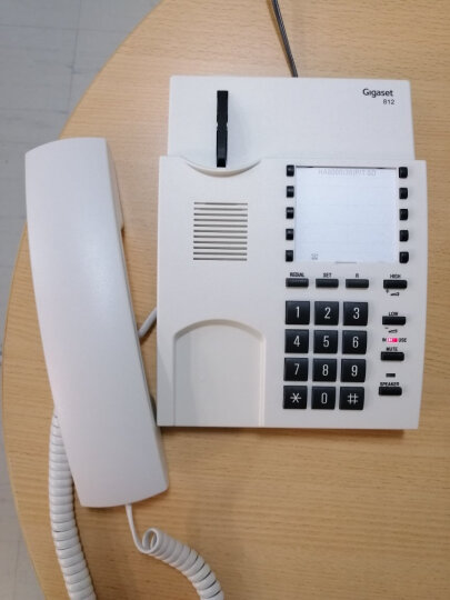 集怡嘉(Gigaset)原西门子品牌 电话机座机 固定电话 办公家用 快捷拨号 通话闭音 812淡灰 晒单图