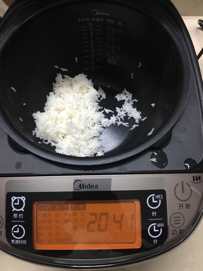 美的(Midea)电饭煲电饭锅5L大容量钛金釜内胆IH电磁加热米饭口感可选多功能电饭煲MB-WFZ5099IH 晒单图