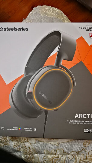 赛睿(SteelSeries) Arctis 寒冰 7 双模连接 专业麦克风 绝地求生吃鸡利器 游戏耳机耳麦 黑色 晒单图