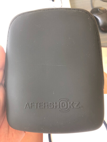 AFTERSHOKZ韶音AS650 AIR骨传导耳机运动蓝牙耳机无线耳骨传导耳机骑行跑步 蓝色 晒单图