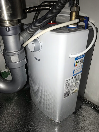 海尔(Haier)5升上出水电热水器 1600W速热 专利防电墙小厨宝 EC5U 晒单图
