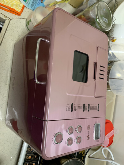 北美电器(ACA)面包机和面机早餐机烤面包机蛋糕机揉面机全自动可预约家用撒果料19种菜单AB-BJT15W 晒单图
