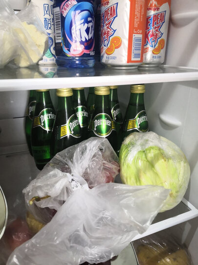 法国进口 巴黎水(Perrier)含气天然矿泉水 原味气泡水330ml*24瓶 (玻璃瓶)整箱 晒单图
