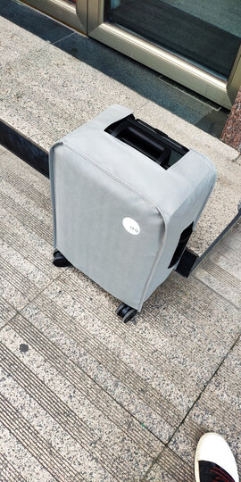 ITO 铝框拉杆箱20英寸旅行箱 商务时尚登机箱铝框行李箱静音万向轮男女密码箱 CLASSIC 黑色磨砂 晒单图