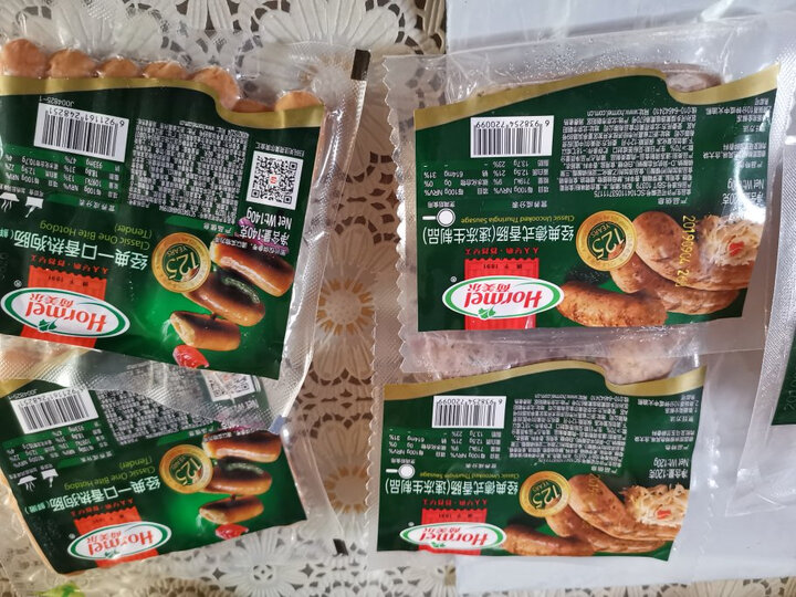 荷美尔(Hormel)经典生煎西班牙香肠120g/袋 冷冻生制 火腿肠 热狗纯肉肠 烧烤肠 早餐食材(2件起售) 晒单图