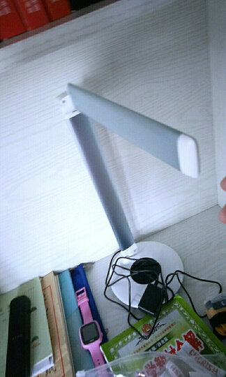 松下(Panasonic)国A级减蓝光护眼台灯六段/连续调光工作阅读儿童学生学习台灯 HHLT0610蓝色 晒单图