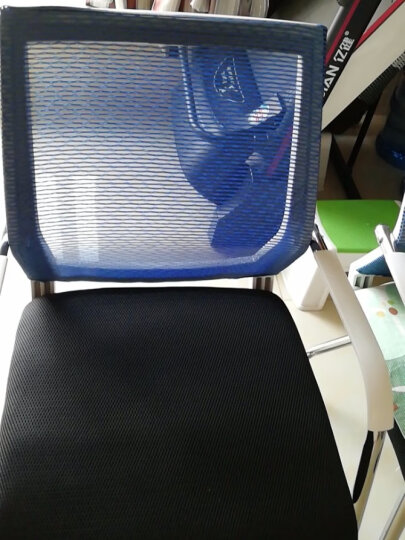 中伟电脑椅办公椅职员椅会议椅家用网布椅子弓形休闲座椅 晒单图