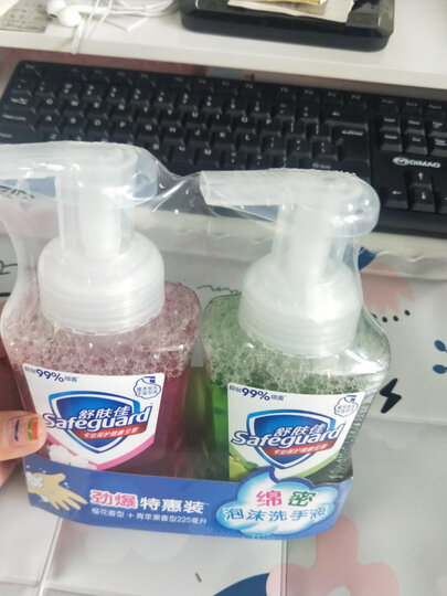 舒肤佳泡沫洗手液白茶香225ml(健康抑菌 温和洁净) 晒单图