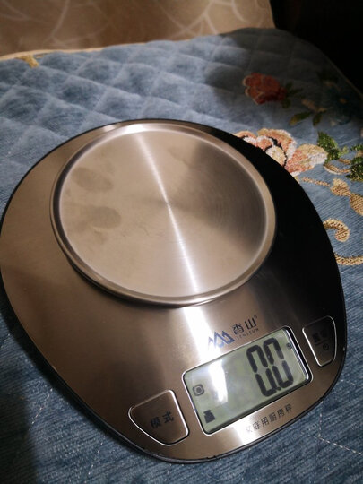 香山EK5350-31P 电子厨房秤 烘焙秤(银色) 晒单图