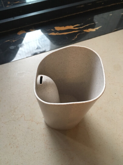 神奇牙刷创意环保小麦秸秆漱口杯 晒单图
