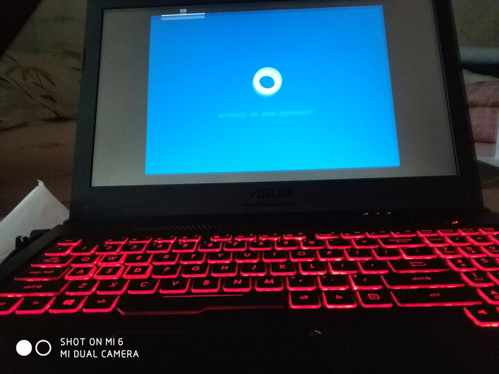 华硕(ASUS) 飞行堡垒三代FX60VM GTX1060 15.6英寸游戏笔记本电脑(i7-6700HQ 8G 128GSSD+1T FHD)黑色 晒单图