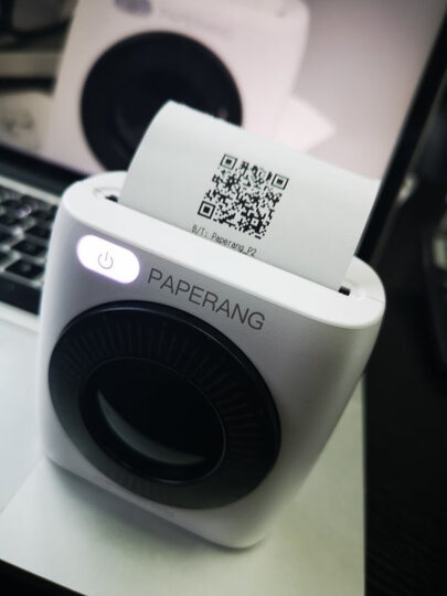 PAPERANG喵喵机蓝牙手机照片口袋迷你不干胶标签便口袋热敏打印机 粉色 晒单图