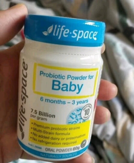 Life Space婴儿儿童益生菌粉60g\/瓶澳洲进口 婴儿益生菌粉6个月-3岁 晒单图