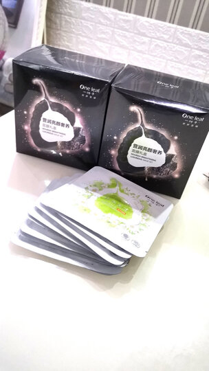 一叶子 天才水养透润面膜礼盒30片 补水保湿锁水提亮肤色亮颜嫩肤 男女士护肤品套装 晒单图