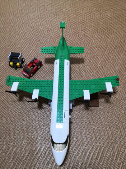 快乐小鲁班飞机空中巴士航天航空模型客机男孩玩具组装拼装玩具拼插客机礼物 二战战斗机290片 晒单图