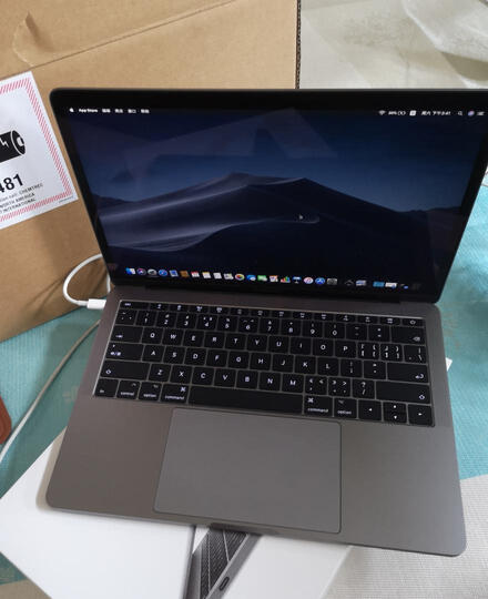 Apple Macbook Pro 13.3【无触控栏】Core i5 8G 256G SSD 深空灰 苹果笔记本电脑 轻薄本 MPXT2CH/A 晒单图