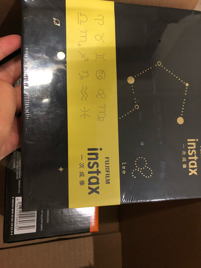富士instax立拍立得 一次成像相机 mini90 黑色 晒单图