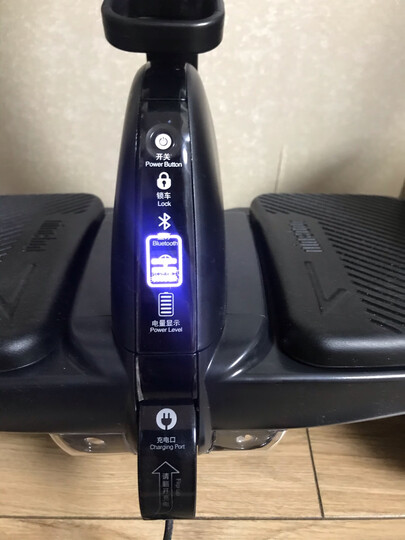 小米平衡车 定制版Ninebot 九号平衡车 智能电动体感车(黑) 晒单图