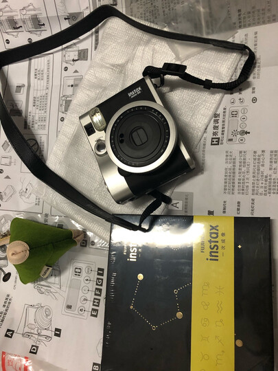 富士instax立拍立得 一次成像相机 mini90 黑色 晒单图